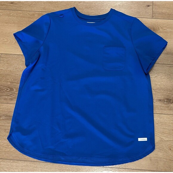 Women’s Re-Surge Scrub Set Royal Blue XL Wide Leg Pants & 2 Tops EUC! - Picture 10 of 10